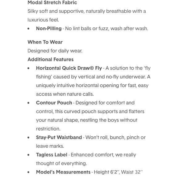 Tommy John 2 Pack SECOND SKIN Boxer Briefs 4” Inseam - Picture 8 of 9